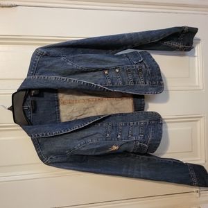 Newyork & Company Distressed Jean jacket